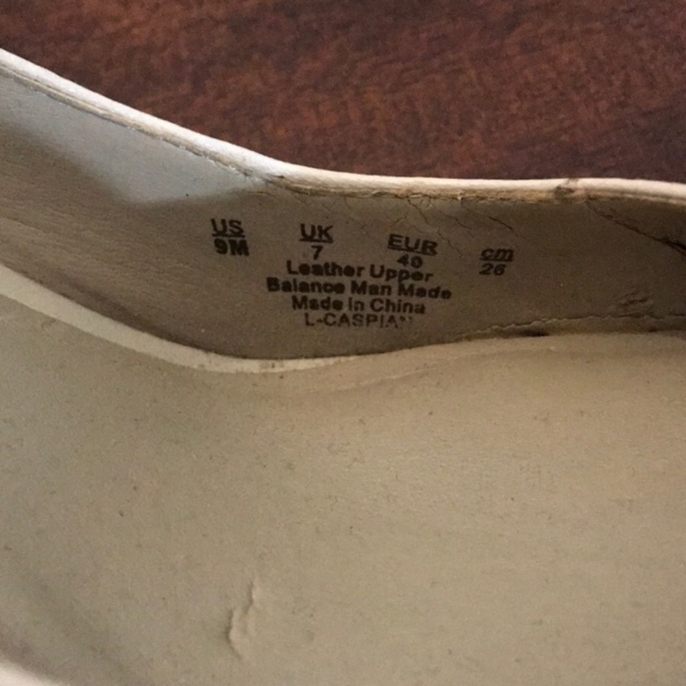 Franco Sarto Leather Caspian Pumps Cream Size 9 - Picture 4 of 12